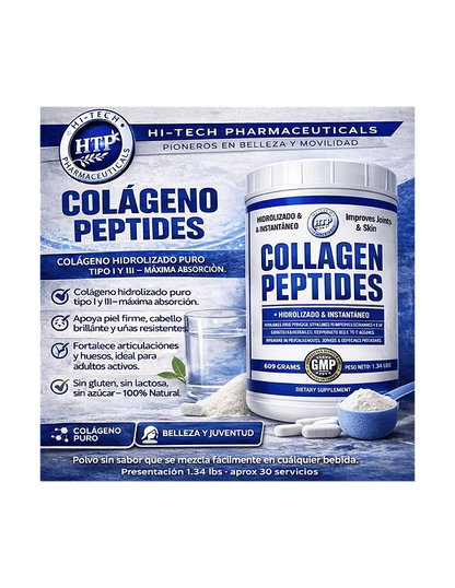 Hi-Tech Collagen Peptides 1.34 LBS