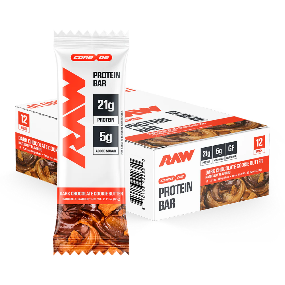 Raw Barras de Proteina Protein Bar 12 pack