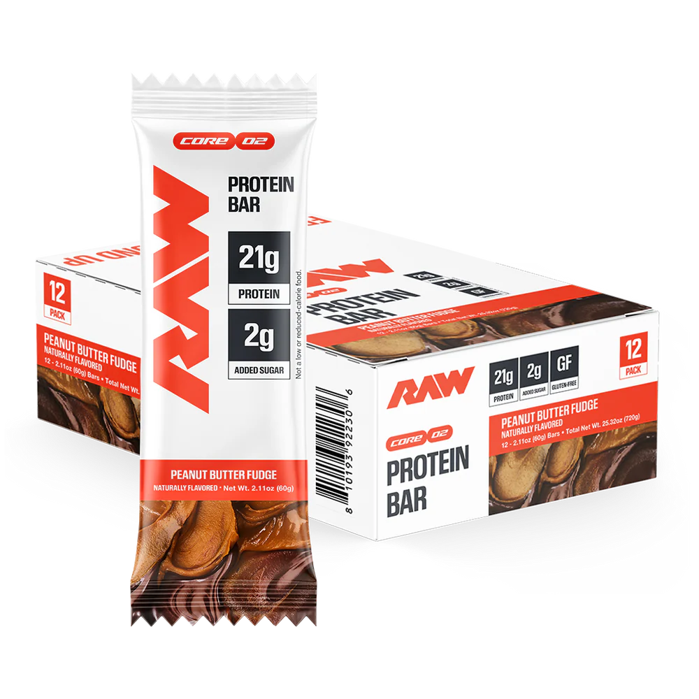 Raw Barras de Proteina Protein Bar 12 pack