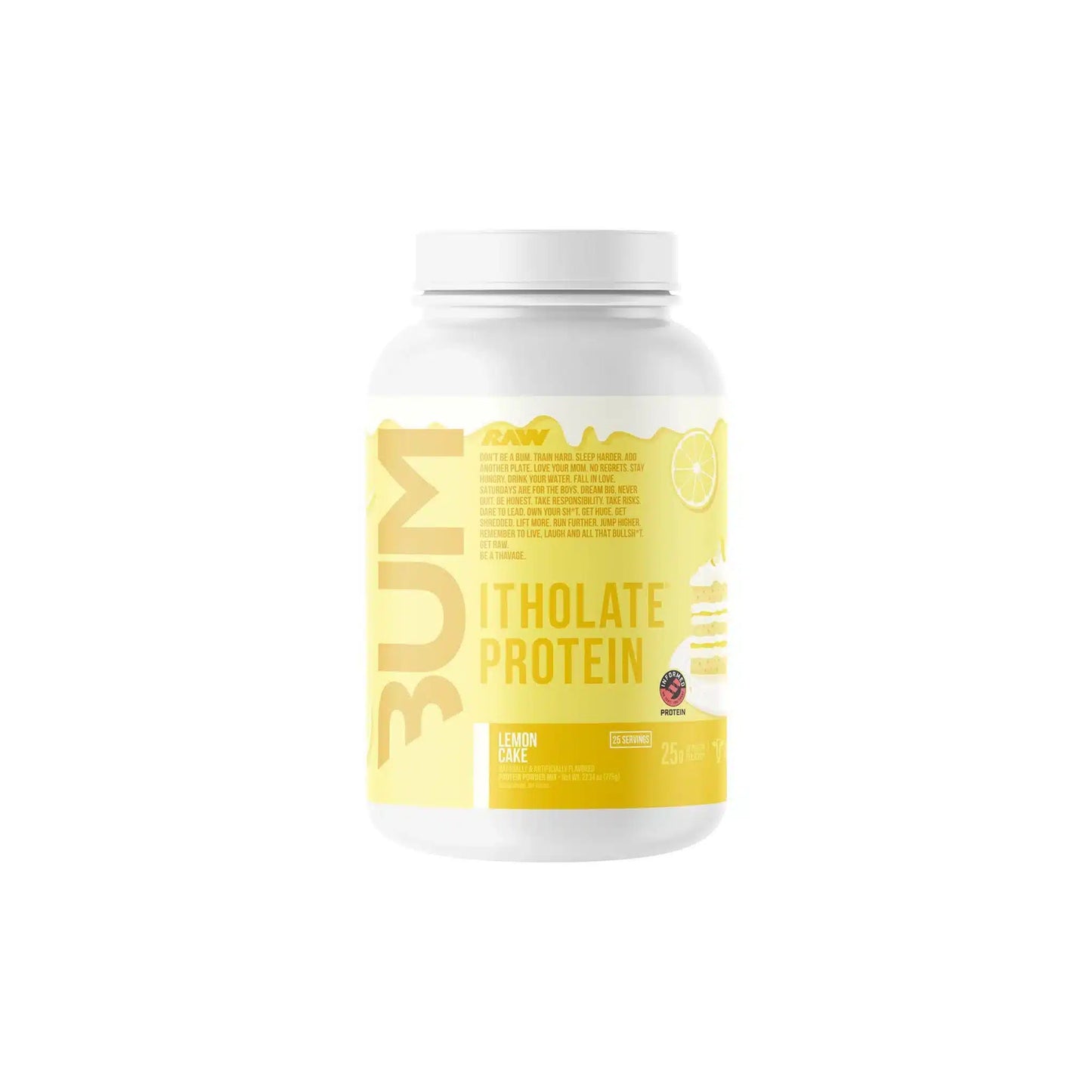 Raw Cbum ISO Protein Itholate 25 serv