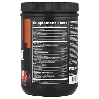 Universal Nutrition Primal Powder 25 Serv