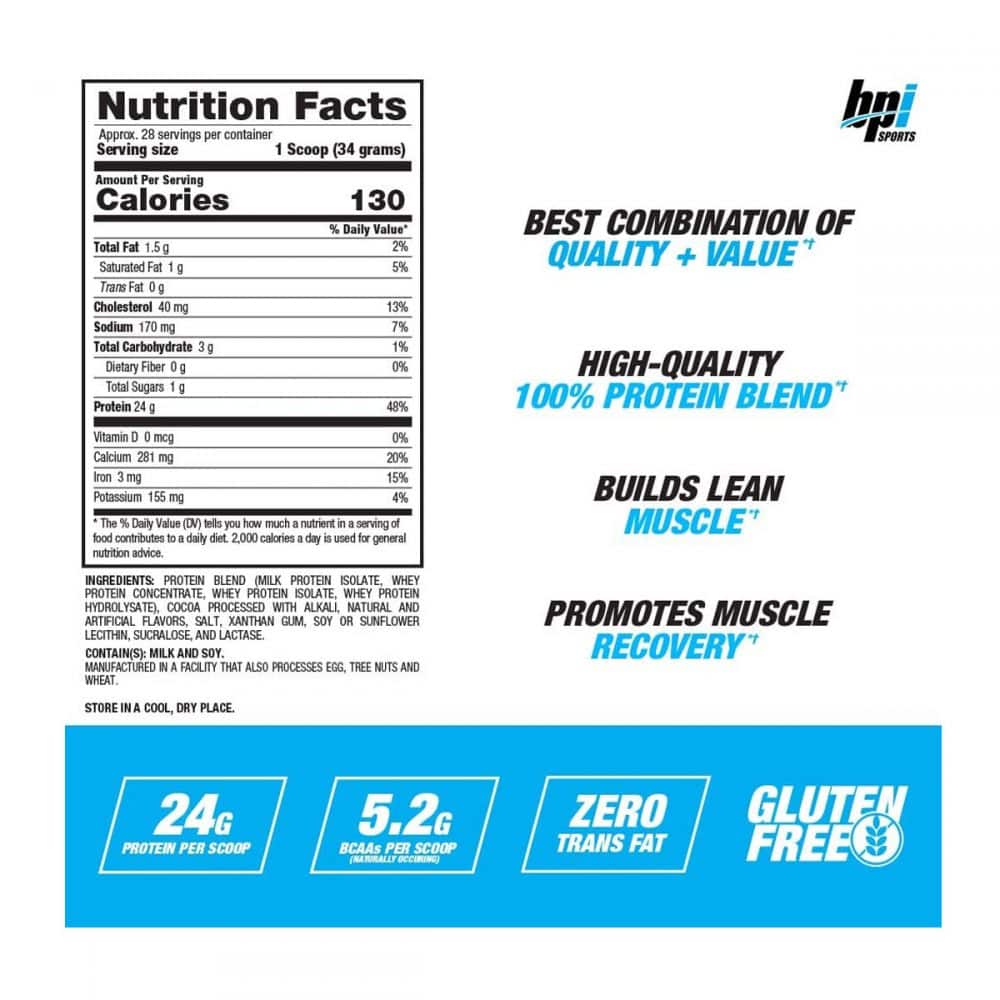 BPI Sports Best Protein 5lbs