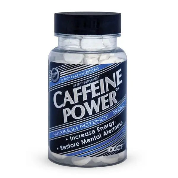 Hi-Tech Caffeine Power 200 Mg 100 Cts