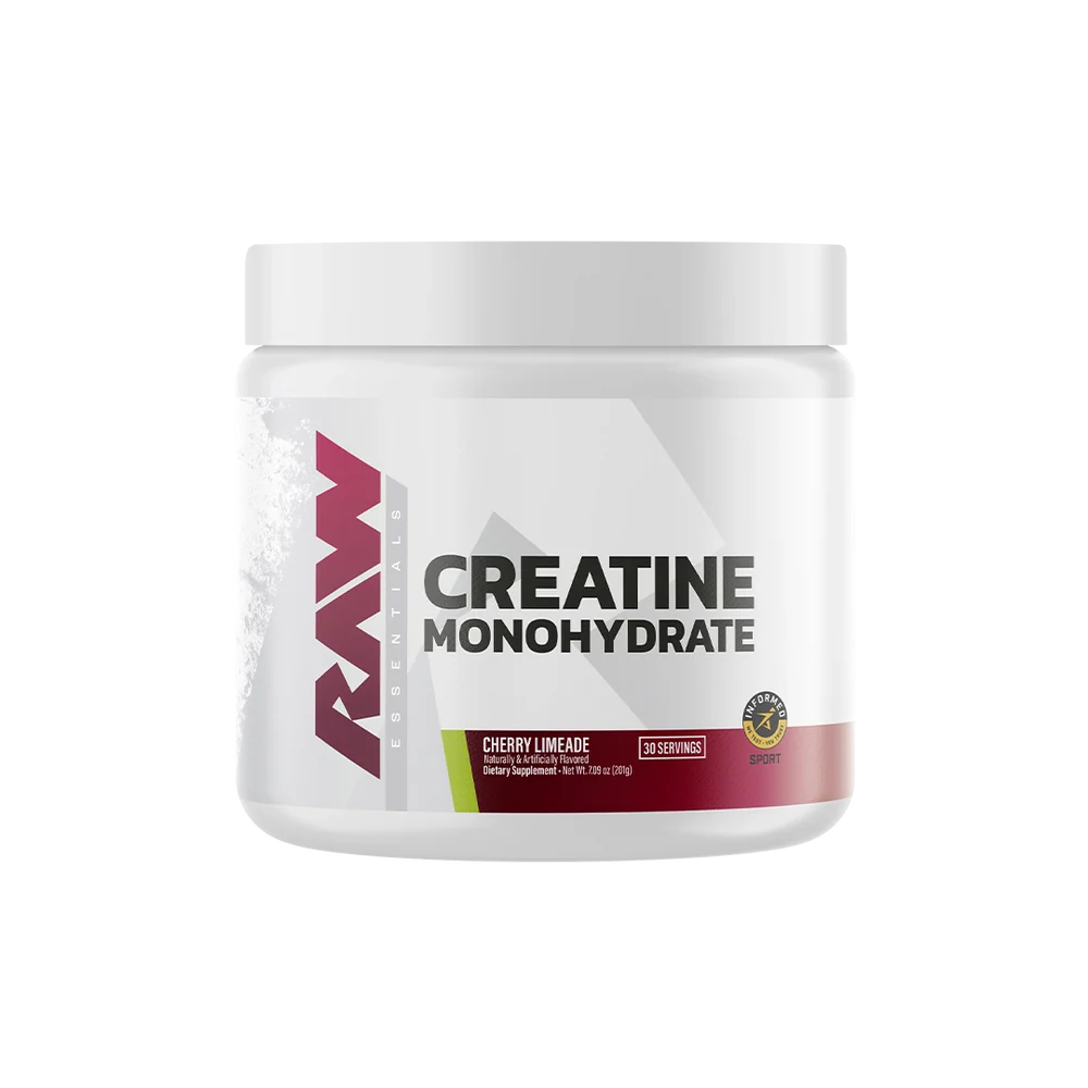 Raw Creatine Monohydrate 30 Serv