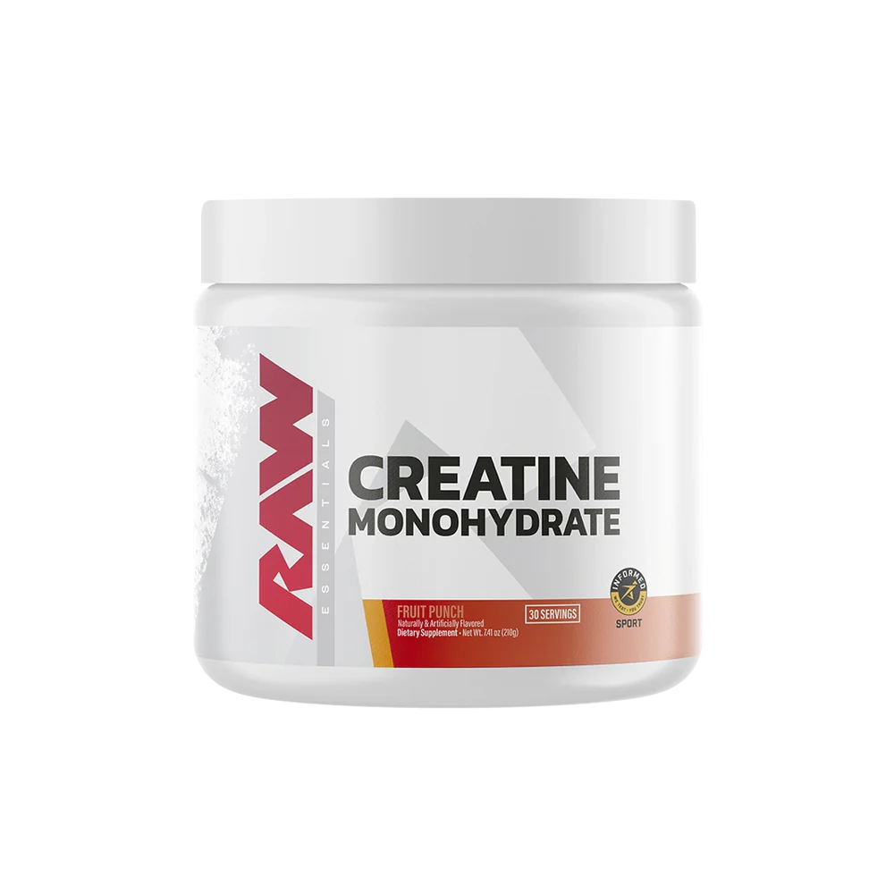 Raw Creatine Monohydrate 30 Serv