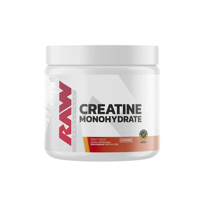 Raw Creatine Monohydrate 30 Serv