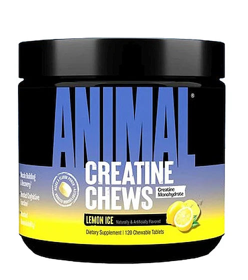 Universal Animal Creatina Masticable 120 tabletas