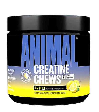 Universal Animal Creatina Masticable 120 tabletas