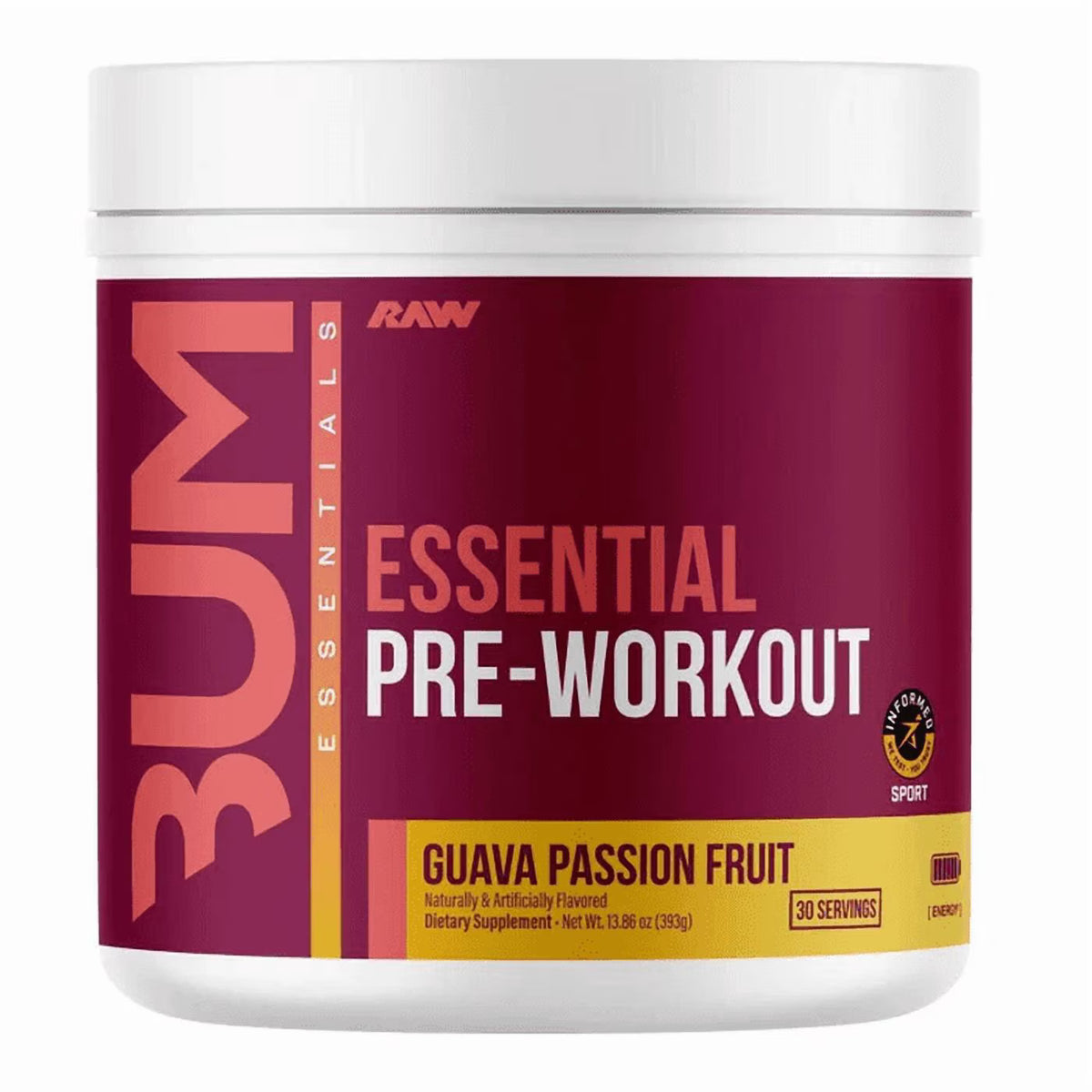 Raw Cbum Essential Pre Workout 30 serv