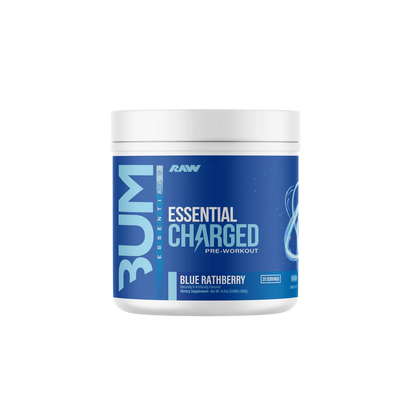 Raw Cbum Essential CHARGED Pre Workout 25 serv
