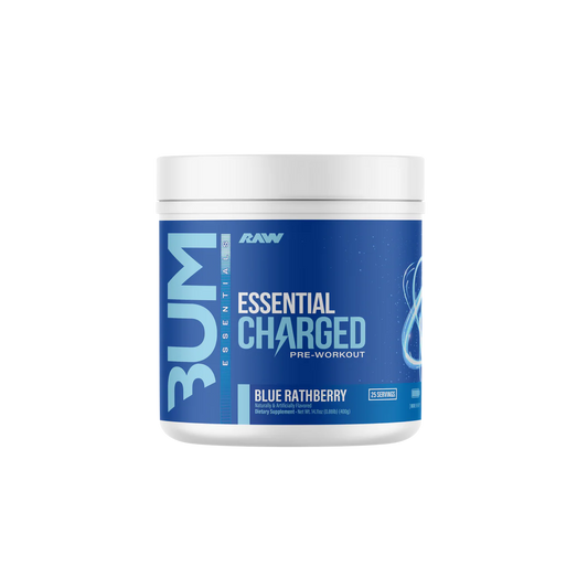 Raw Cbum Essential CHARGED Pre Workout 25 serv