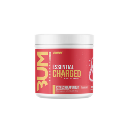 Raw Cbum Essential CHARGED Pre Workout 25 serv