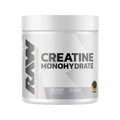 Raw Creatine Monohydrate 30 Serv
