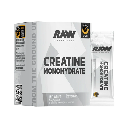 Raw Creatine Sticks 30 Serv