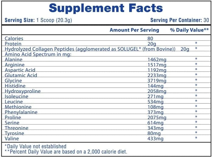 Hi-Tech Collagen Peptides 1.34 LBS