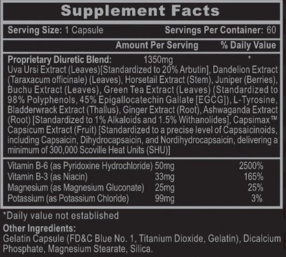 Hi-Tech H2O Expulsion 60 Ct