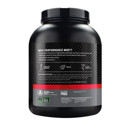Optimum Nutrition 100% Whey Perfomance 4.3 lbs Chocolate Shake