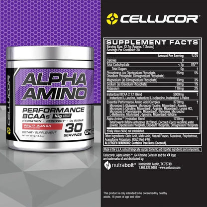 Cellucor Alpha Amino 30 Serv