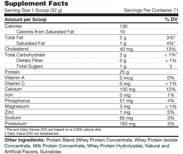 Inner Armour Whey Protein Matrix 5 lbs