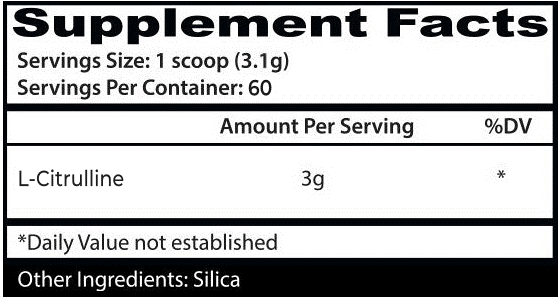 Insane Labz ACS L-Citruline 60 Serv