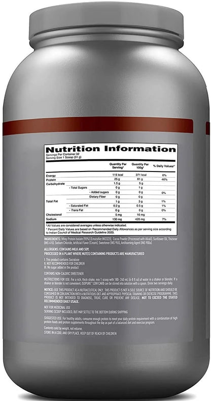 Isopure Proteina Low Carb 3 Lbs
