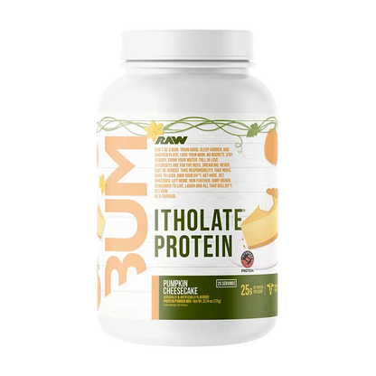 Raw Cbum ISO Protein Itholate 25 serv