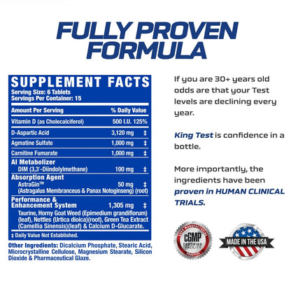Ronnie Coleman King Test 90 Caps