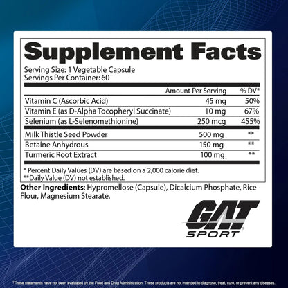 Gat Liver Cleanse 60 caps