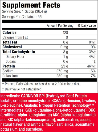 Musclemeds Carnivor Isolate 4 Lbs