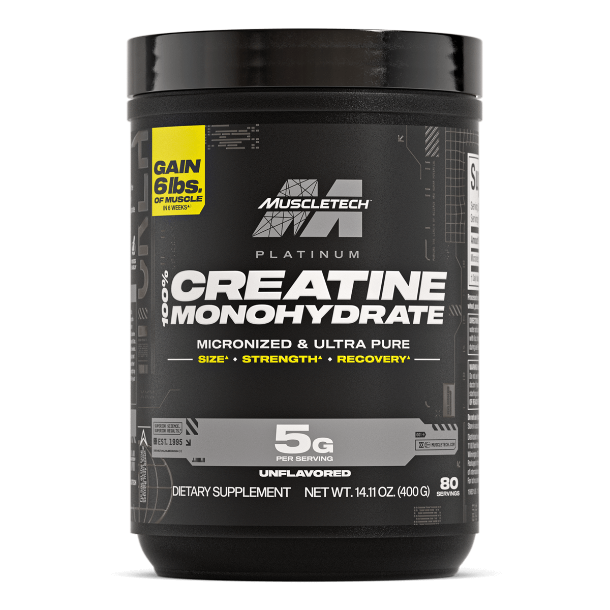 Muscletech Platinum Creatina 400 grs