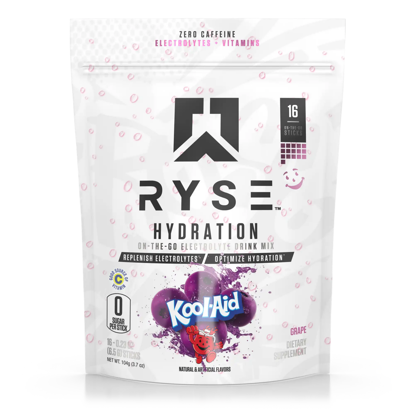 Ryse Core Hydratation Sticks 16 Serv