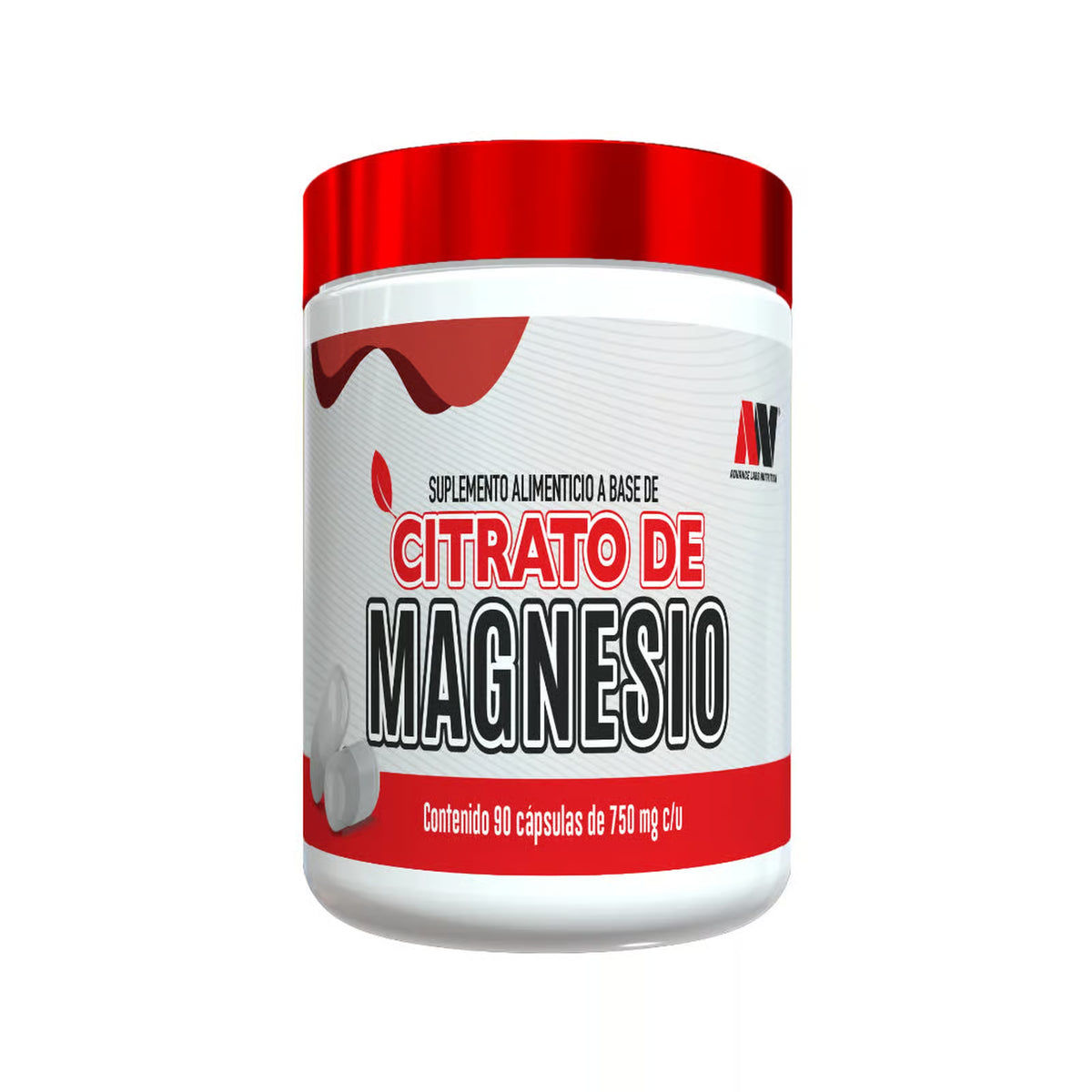 Advance Nutrition Citrato De Magnesio 90 Caps
