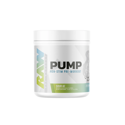 Raw PUMP Non-Stim 40 serv Libre de Cafeina/Estimulantes