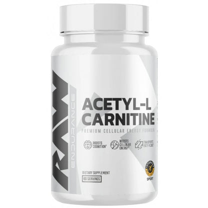 Raw Acetyl L-Carnitine 60 caps