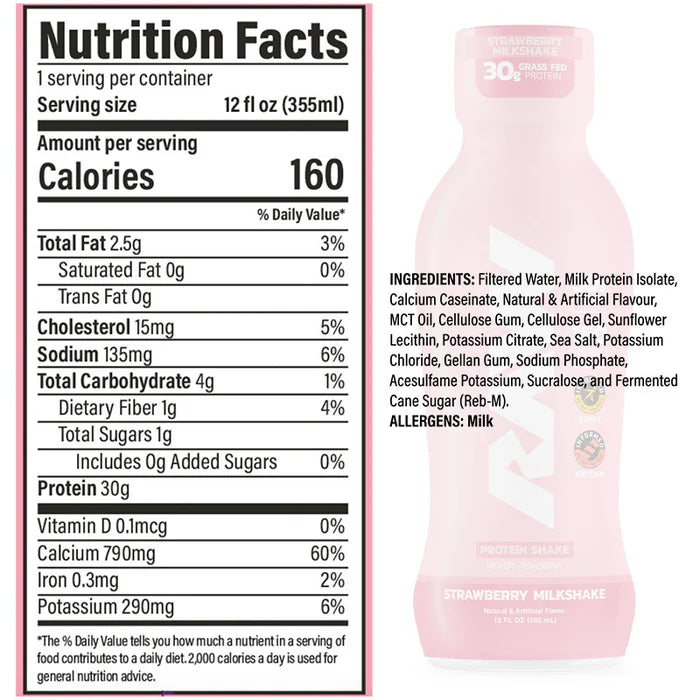 Raw Protein Ready-To-Drink 24 Pack