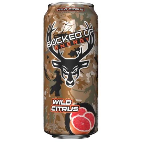 Bucked Up Energy Drinks 16oz 24 Pack ( 2 pack)