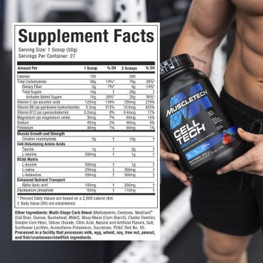 Muscletech Cell-Tech Creatine 3 Lb