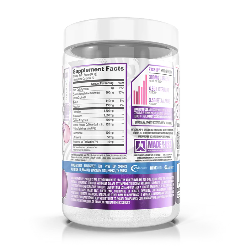 Ryse Pre Workout Loaded 30 serv