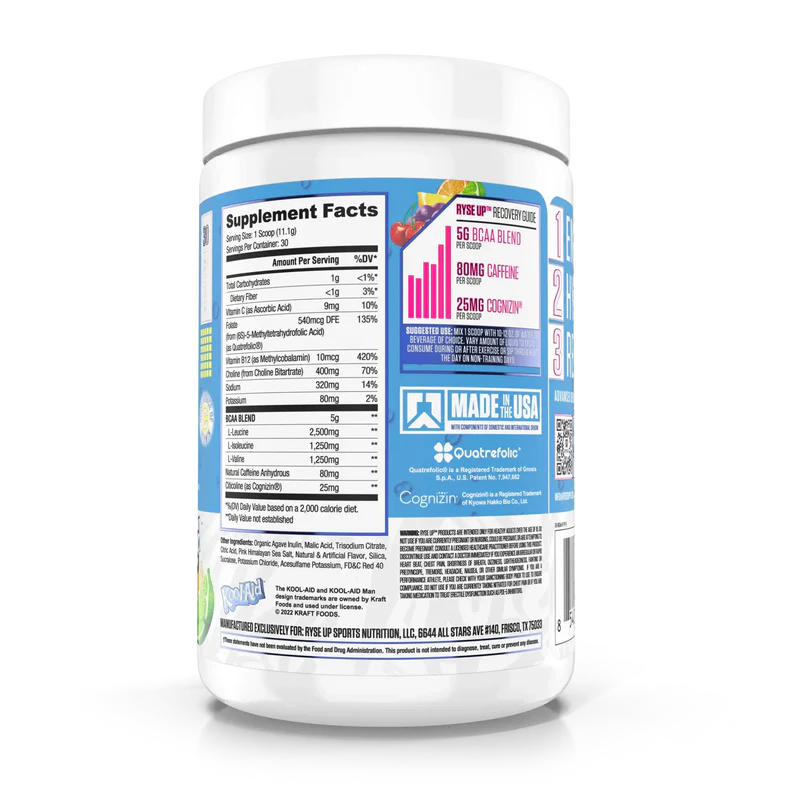 Ryse Bcaa Focus 30 Serv