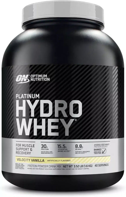 Optimum Nutrition Hydro Whey 3.5 lbs, 100% Hidrolizado