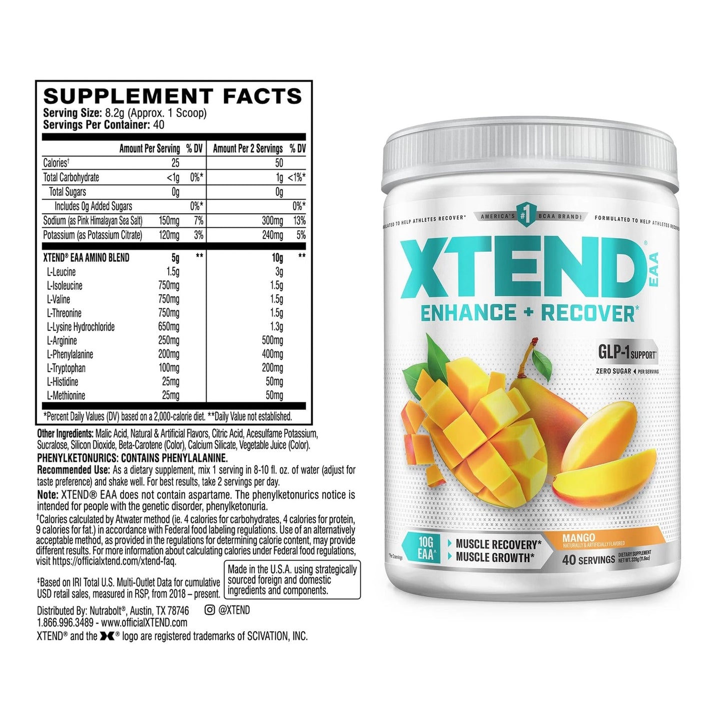 Scivation Xtend EAA 40 Serv