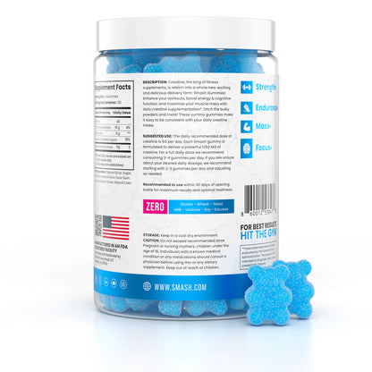 Smash Creatine Gummy 30 Serv