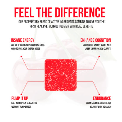 Smash Pre-Workout Gummy 100 Ct