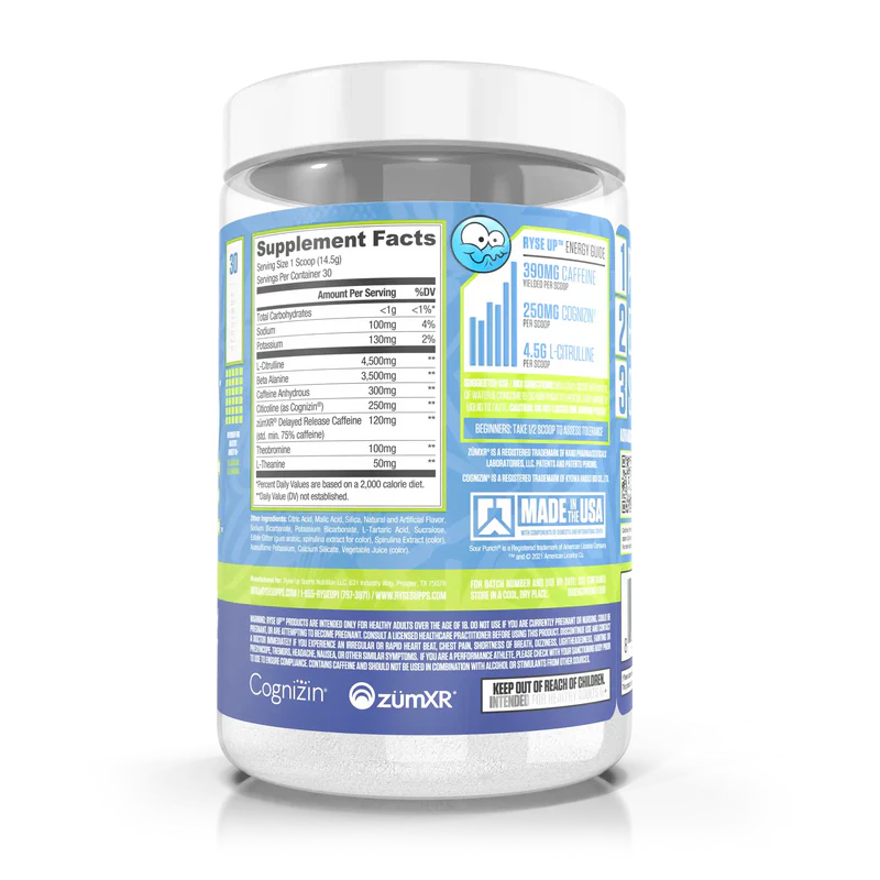 Ryse Pre Workout Loaded 30 serv