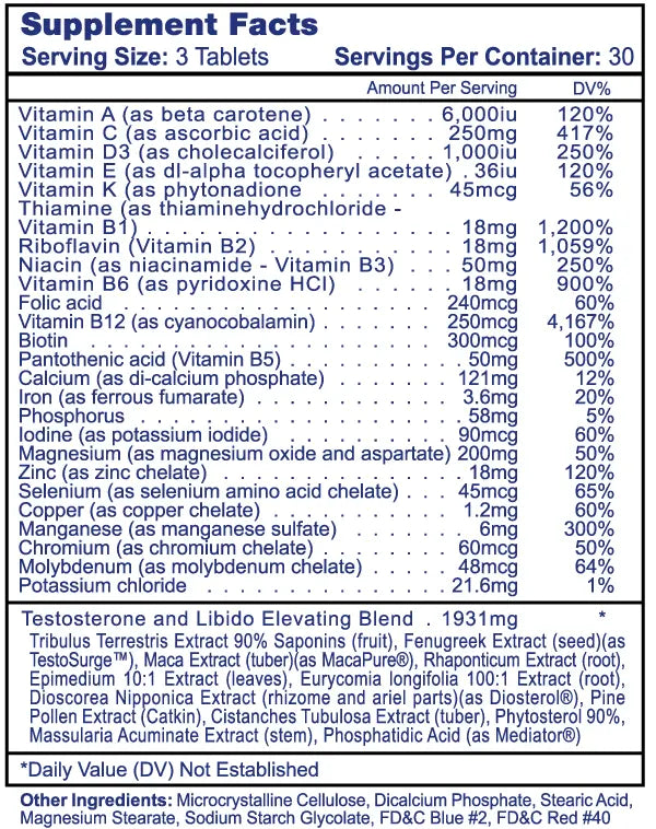 Hi-Tech Testovite 90 Ct
