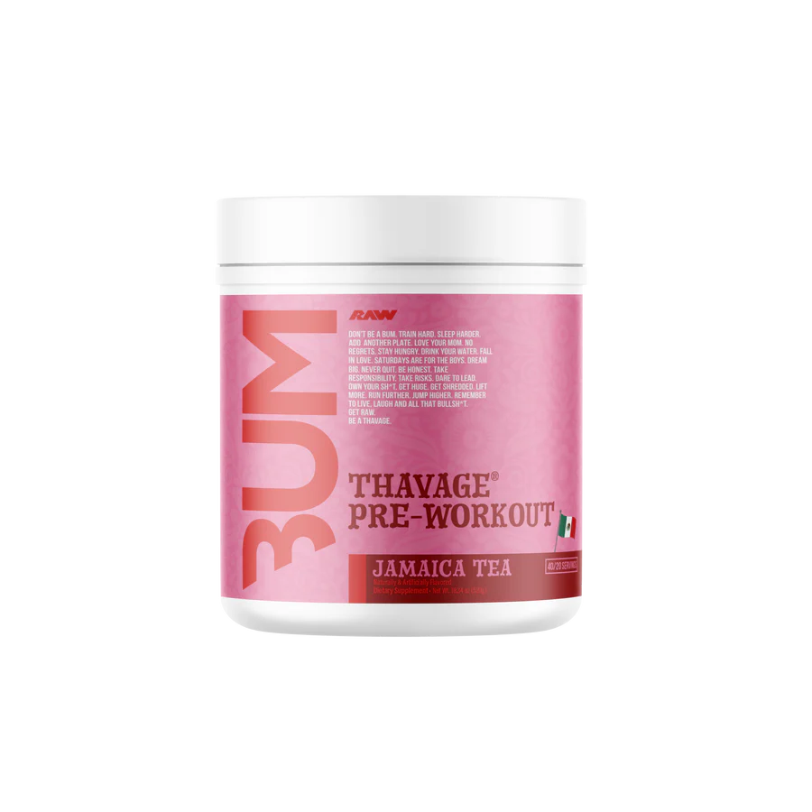 Raw Cbum Thavage Pre Workout 40 serv