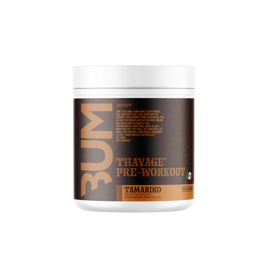 Raw Cbum Thavage Pre Workout 40 serv