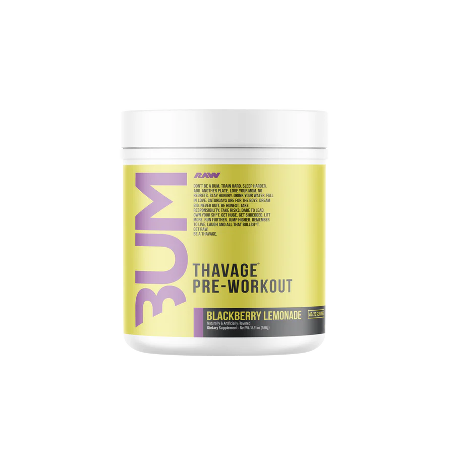 Raw Cbum Thavage Pre Workout 40 serv