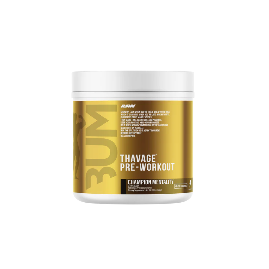 Raw Cbum Thavage Pre Workout 40 serv