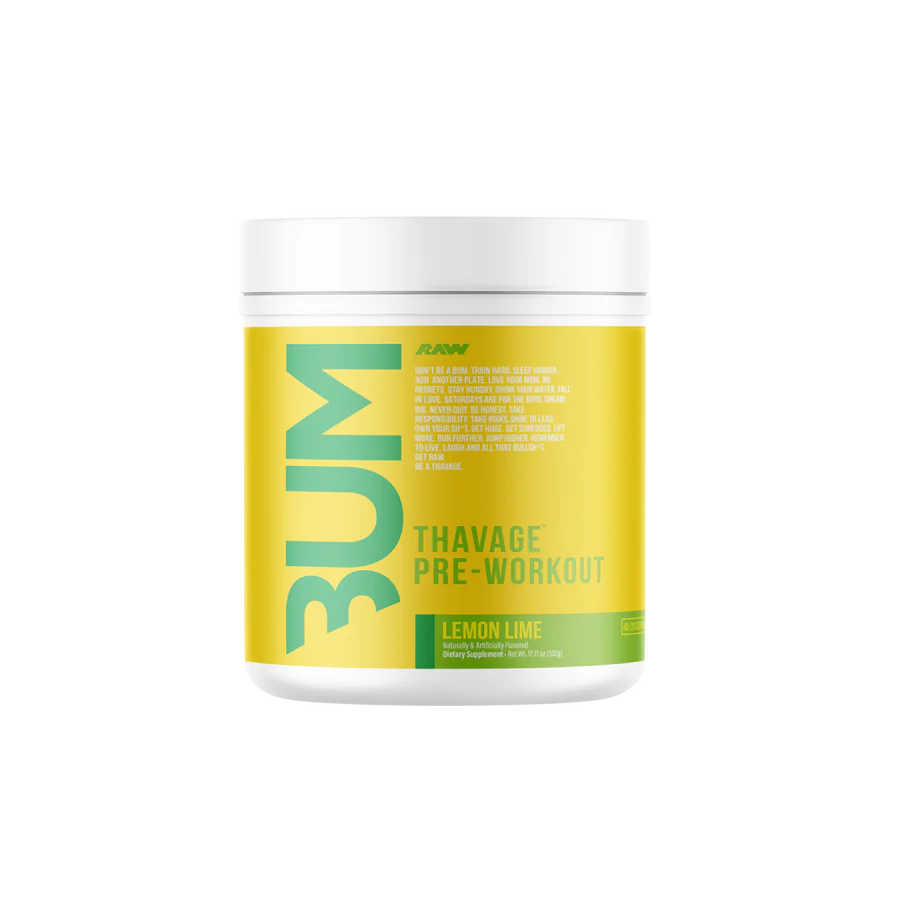 Raw Cbum Thavage Pre Workout 40 serv